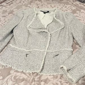 White House black Gray blazer